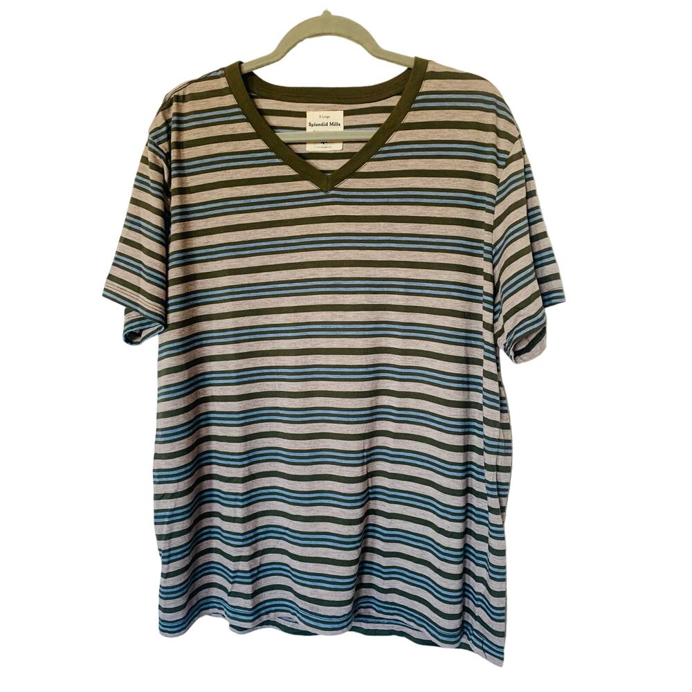 Men’s Splendid Mills VNeck T-shirt XL